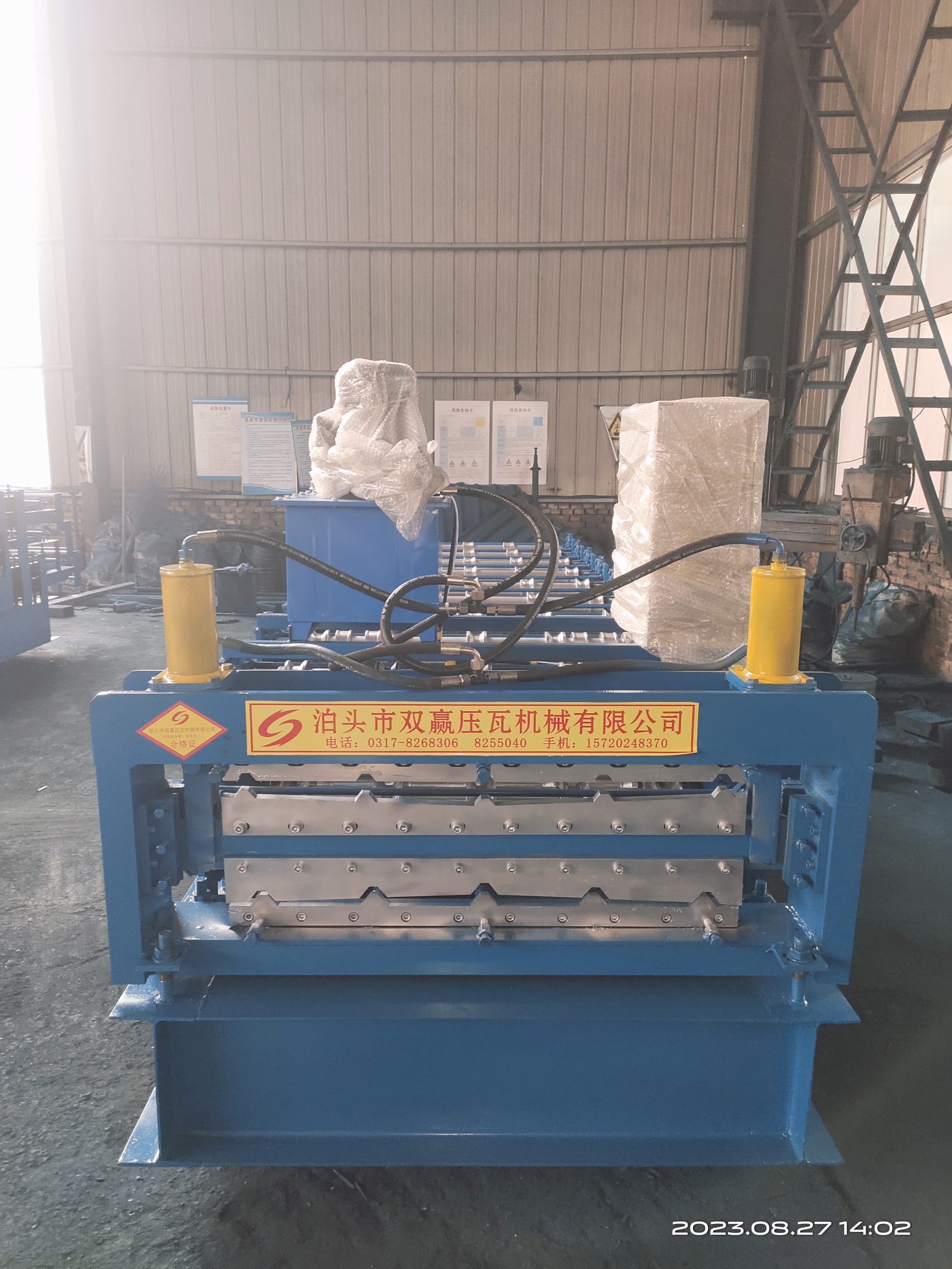 color steel tile press machine